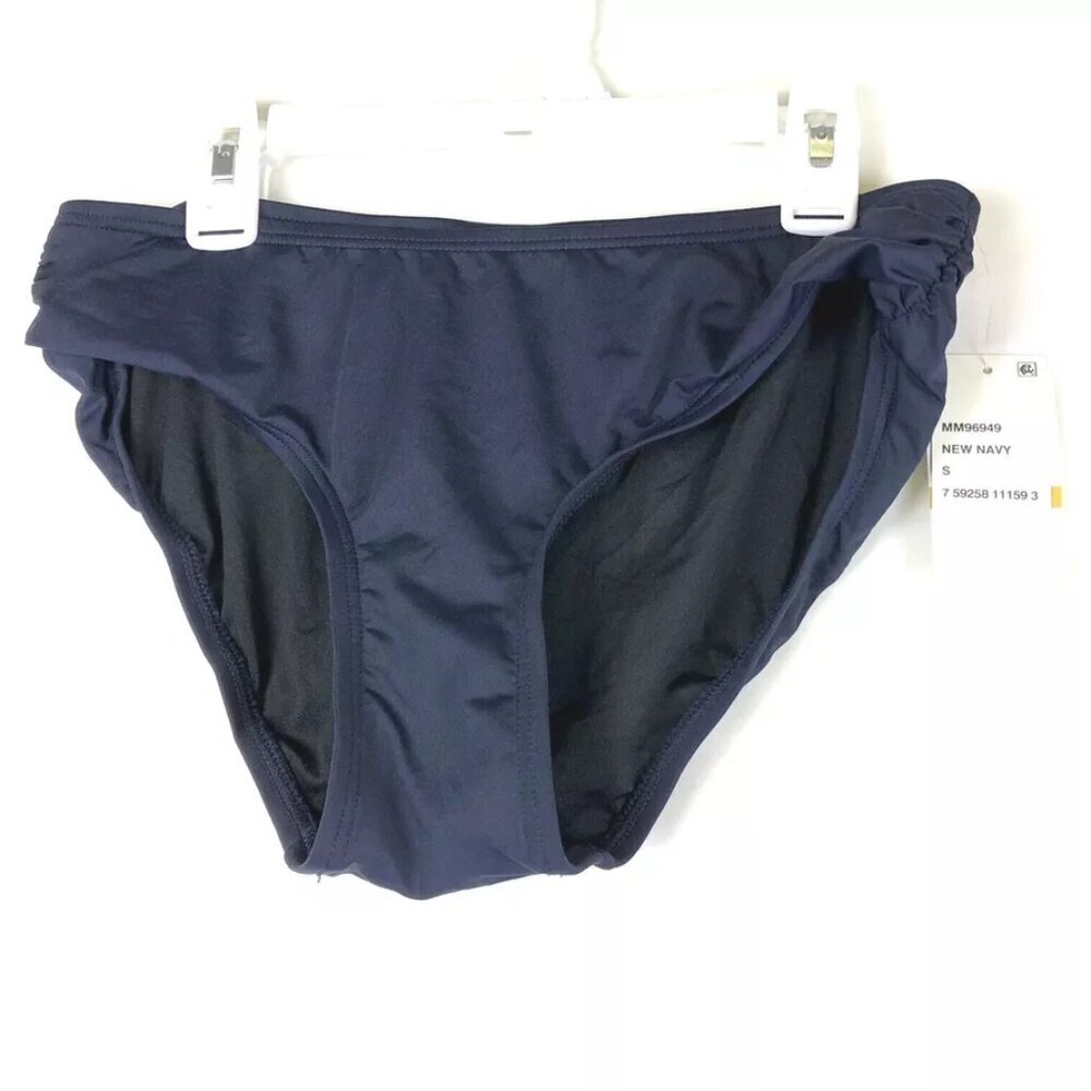 Michael Kors, Womens Hipster Bikini Bottom Blue Size Small